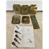 Image 1 : Brass caligraphy and stencils