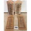 Image 1 : 4 collar holders