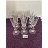 Image 1 : Crystal stemware glasses