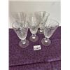 Image 1 : Crystal stemware glasses