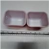 Image 1 : 2 rex pyrex dishes made in usa