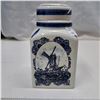 Image 1 : delft blue ceramic holland container