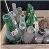 Image 2 : Various soda glass bottles, pepsi, coke and 7up and 2 damaged licence plates