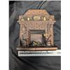 Image 3 : (2) Chalkware items, Key holder, Note pad Holder