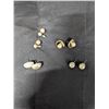 Image 1 : (4) Vintage Faux Pearl Earrings