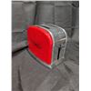 Image 3 : 1950s Childs tin toaster w/ 2 paper toasts (working)