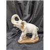 Image 1 : Chalkware Elephant 10"x11"Tall