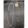 Image 1 : (2) Necklaces (1) has tag 16" long