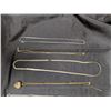 Image 2 : (8) Necklaces various lengths Costume jewelry
