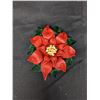 Image 2 : (6) Brooch's/Pins (1) with flower design