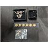 Image 1 : Pearl Related items buttons and earrings