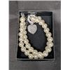 Image 4 : Avon Items heart charm Necklace, Ravishing Rose, 6 Pair Earring set, and etc. as shown