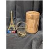 Image 4 : Pairs items, Woman Statues, Avon Bottles of Eiffel Tower, and etc.