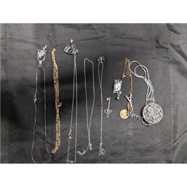(7) Necklaces + (1) Pendants