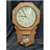 Image 1 : Old Timer 31 Day Wall Clock w/ Key + Pendulum Regulator