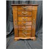Image 1 : 7 Drawer Jewelry Box 2 Sides Doors Top lid 11"x6"x16" Tall