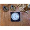 Image 5 : Brass Sconces, Pot, Candlesticks, Clock, etc