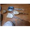 Image 2 : Assorted Vintage Hats, Purse, Mirrors & Brushes (backings are stained)