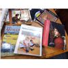 Image 2 : Art Books, Paper Rolls, Vintage Painting Kit (missing 1 board)