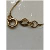 Image 4 : 10k Gold Ankle Necklace, 10k Teddy Bear