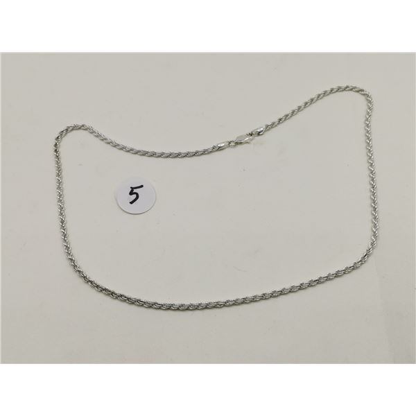 Sterling Silver Unisex Necklace