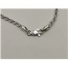 Image 3 : Sterling Silver Unisex Necklace
