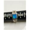 Image 5 : [Size 8] Opal Stone Sterling Silver Ring