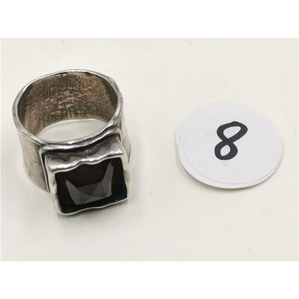 Sterling Silver Ring With Unknown Stone