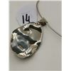 Image 4 : Sterling Silver Designer Pendant, Necklace, Pearls