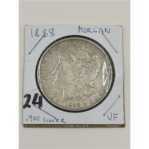 1888 Morgan Silver Dollar