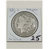 Image 1 : 1889-0 Morgan Silver Dollar