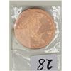 Image 1 : Seated Liberty 1oz Copper Coin