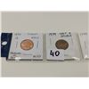 Image 2 : Four Different 1979 1 Cent Coins, Errors