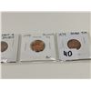 Image 3 : Four Different 1979 1 Cent Coins, Errors
