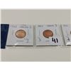 Image 2 : 1962 Harp + 3 Hanging One Cent Coins