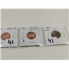 Image 3 : 1962 Harp + 3 Hanging One Cent Coins