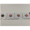 Image 4 : 1962 Harp + 3 Hanging One Cent Coins