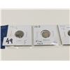 Image 2 : 1912, 1913, 1915, 1918 5 Cent Coins