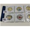 Image 2 : 4 UNC 1 Dollar Coins + 4 UNC 2 Dollar Coins