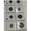 Image 5 : Lot of 20 Very Old World Copper Coins