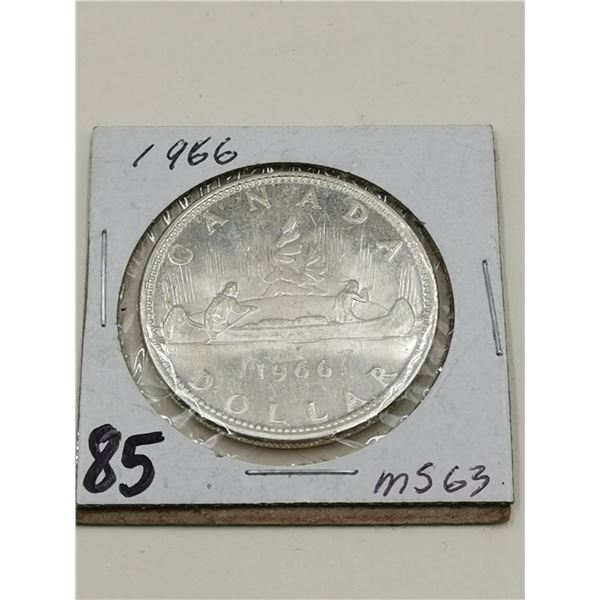 1966 Silver Dollar MS63