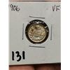 Image 1 : 1906 Silver 5 Cent Coin, VF