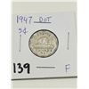 Image 1 : Rare 1947 Dot 5 Cent Coin