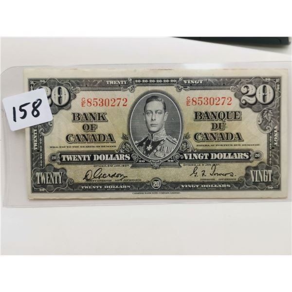 1937 $20 bill, Gordon Towers