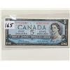 Image 1 : 1954 $5 bill, Replacement