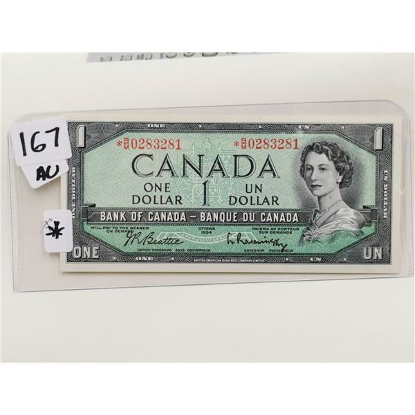 1954 $1 bill, Replacement