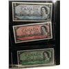 Image 2 : Five 1954 bills, $50,$10,$5,$2,$1