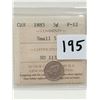 Image 1 : 1885 5 Cent, SMALL 5, F12 CERTIFY