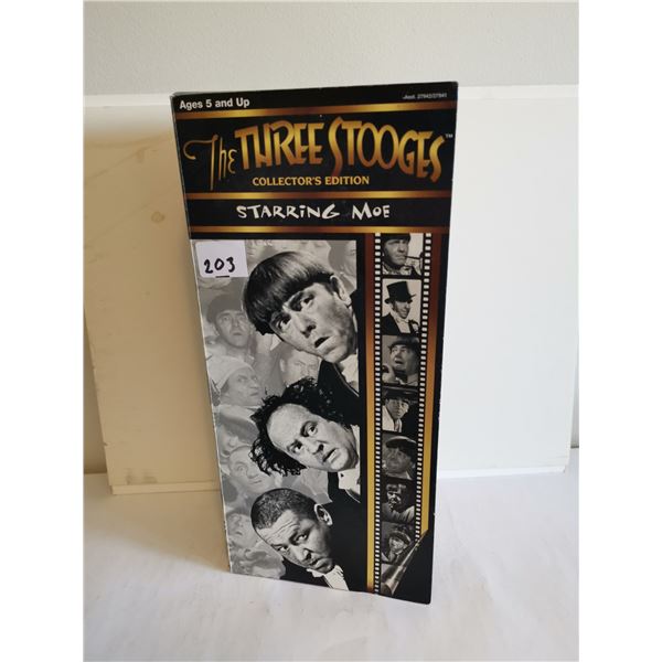 MOE THE THREE STOOGES DOLL 15" TALL