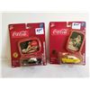 Image 1 : 2 COCA-COLA DRANO DIECAST CAR AND TRAY JOHNNY LIGHTING